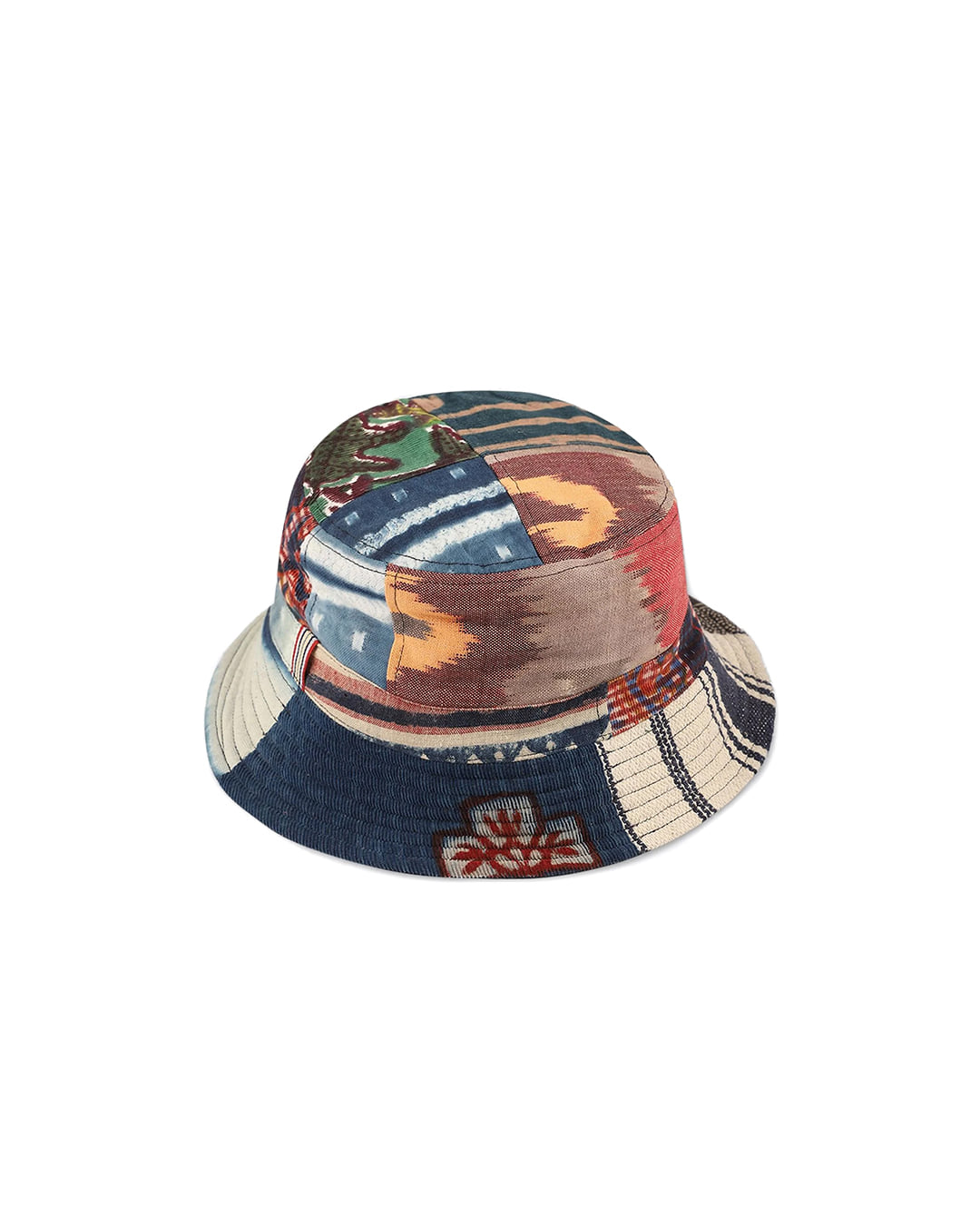 PATCHWORK04 QUILTED BUCKET HAT (multi)