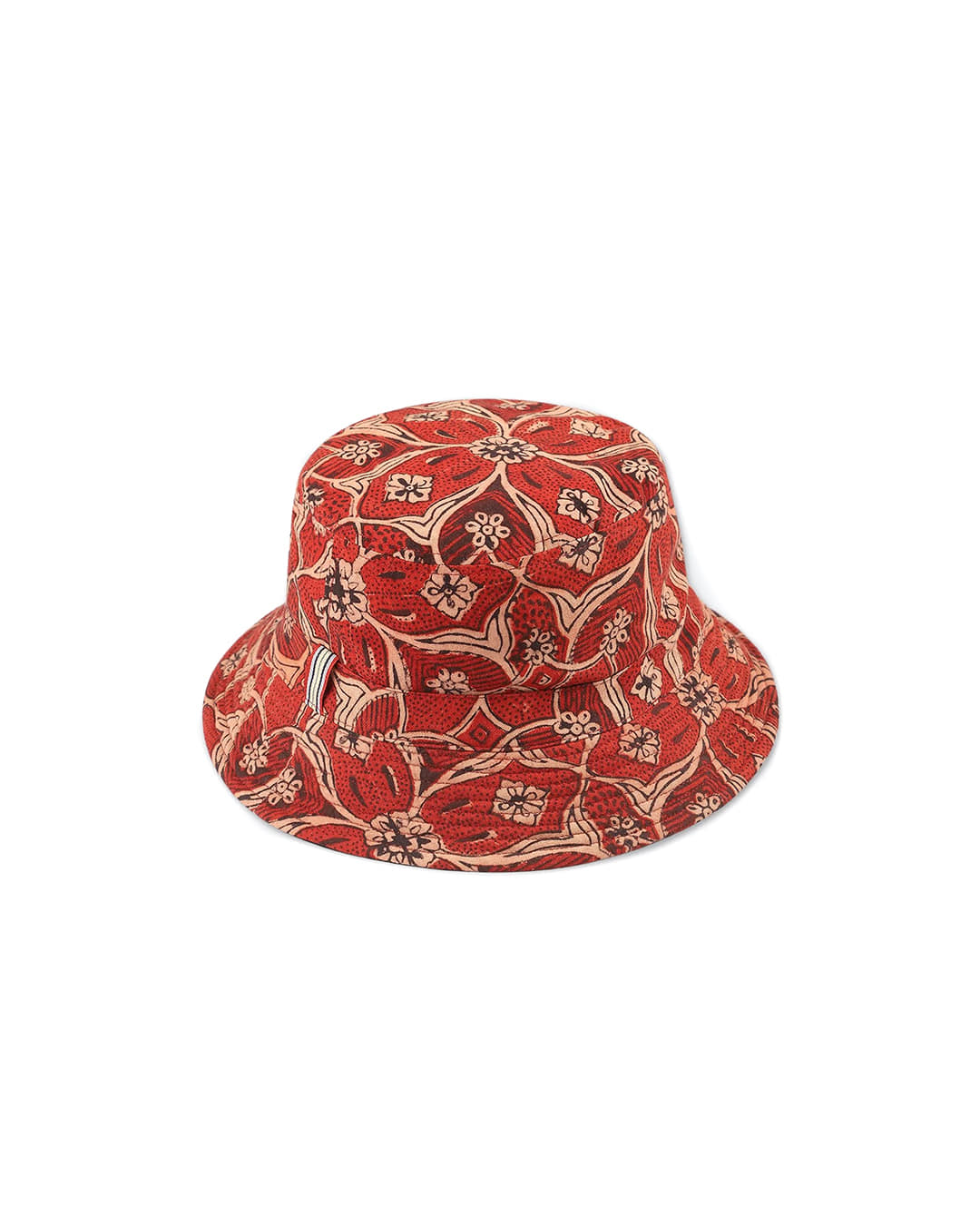 AJK14 QUILTED BUCKET HAT (red)
