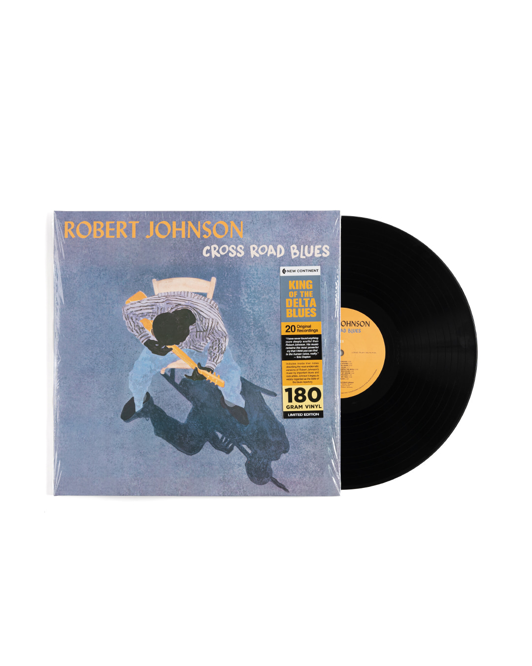 ROBERT JOHNSON - CROSS ROAD BLUES (black disc)